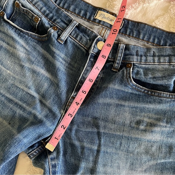 Madewell The Slim Boyjean Blue Denim Jeans Size 29 - Picture 14 of 15